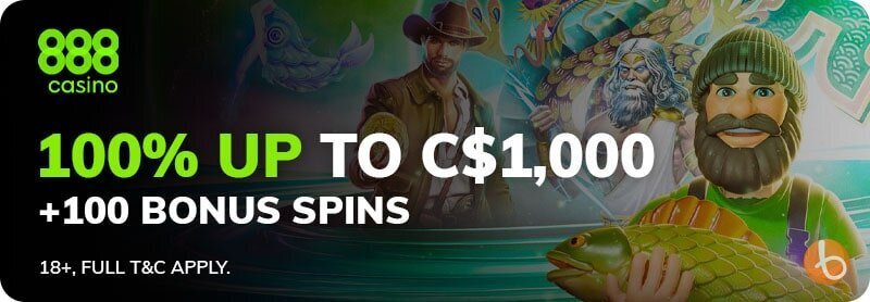 888 Casino bonus offer