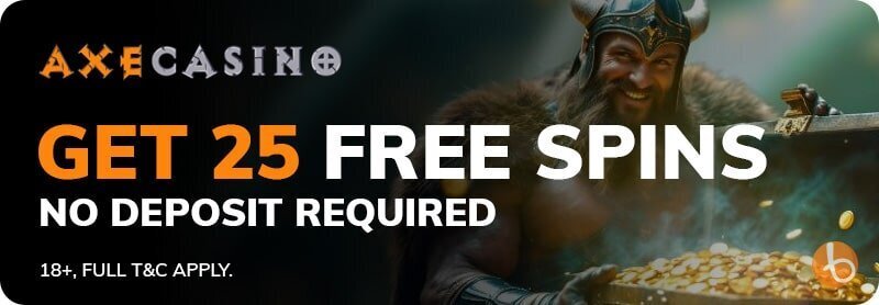Axe Casino exclusive no deposit bonus