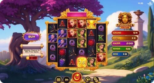 Aphrodite's Fortune slot by Fantasma Games