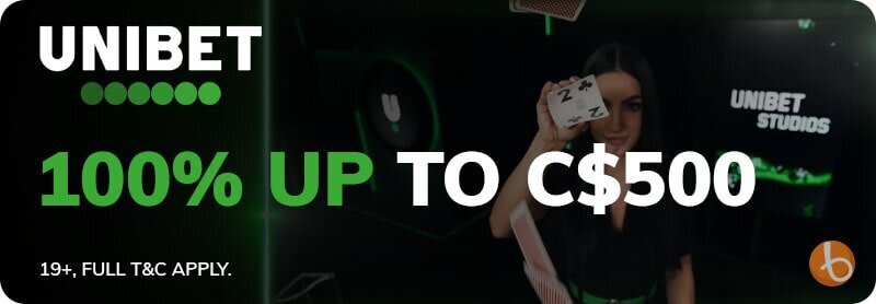 Unibet Casino's welcome bonus