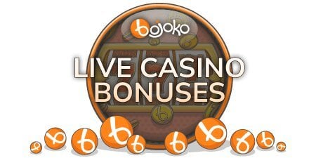 Live casino bonuses