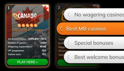 Find a BC casino