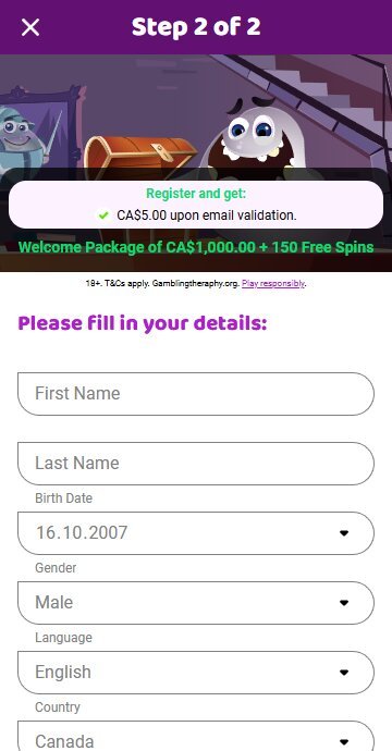 Login to Boo Casino 3