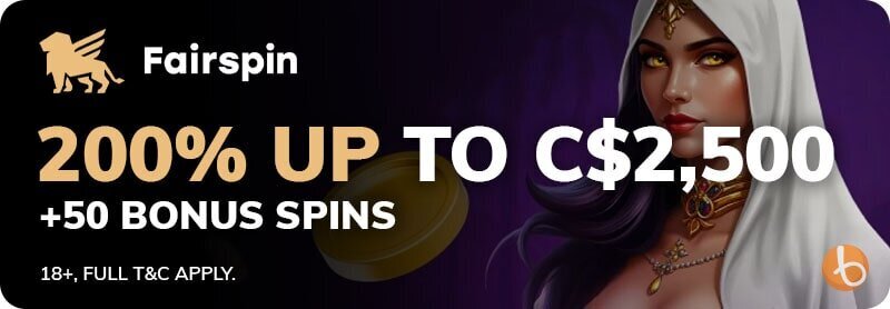 FairSpin Casino welcome bonus