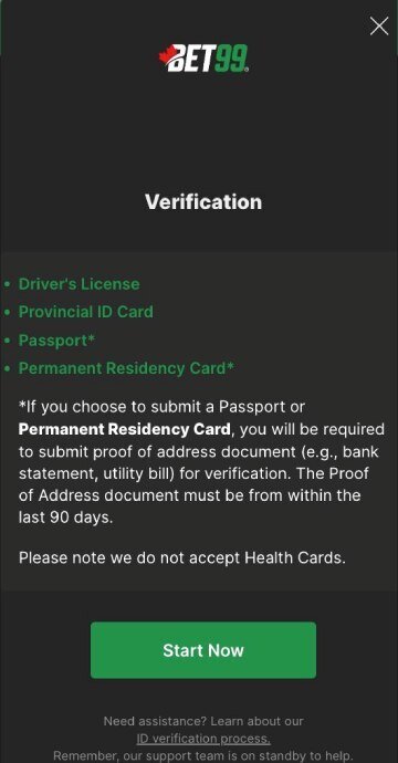 BET99 KYC
