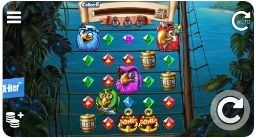 A screenshot of Pirots slot game