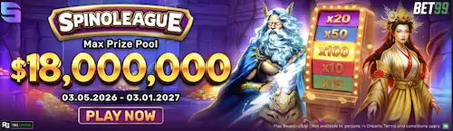 Tournaments at BET99 Casino