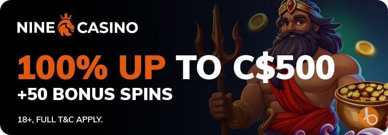 Nine Casino welcome bonus