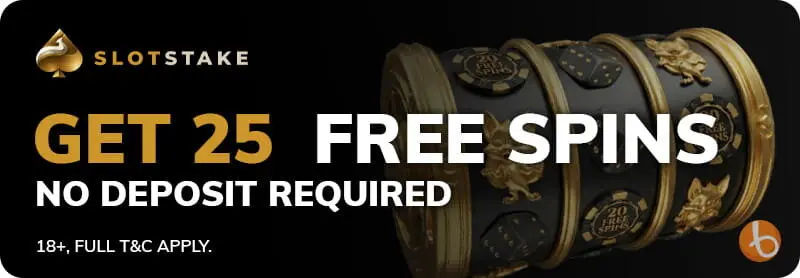 SlotStake free spin bonus