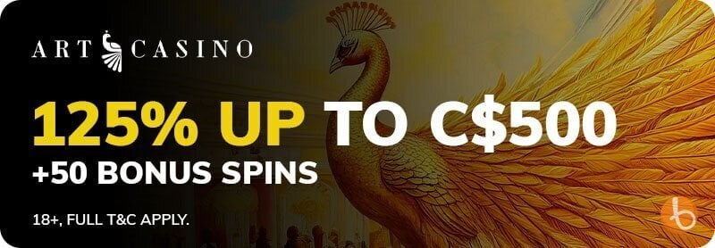 Art Casino welcome bonus