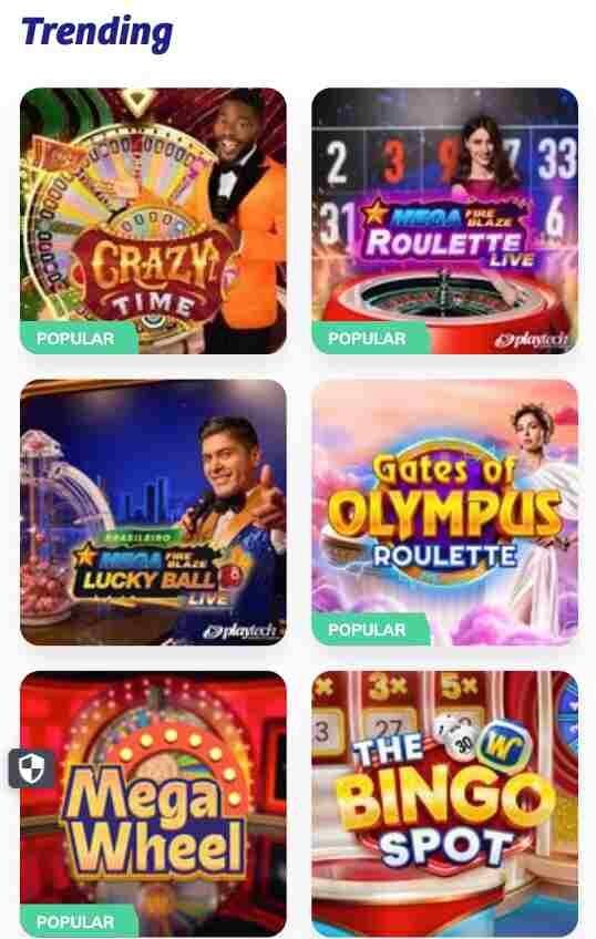 PlayOJO live casino