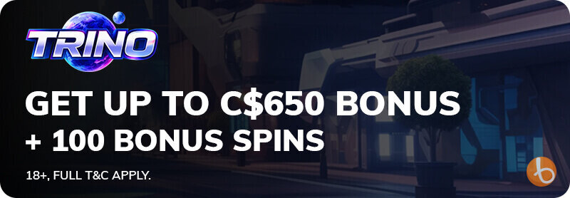 Trino Casino bonus banner