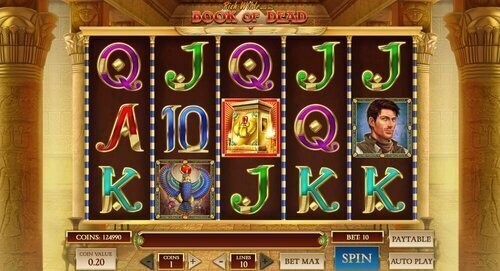 Get free spins on Book of Dead slot