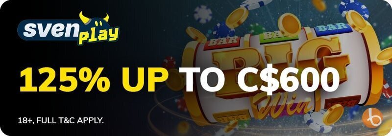 Svenplay welcome bonus