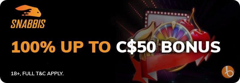 Snabbis Casino welcome bonus offer