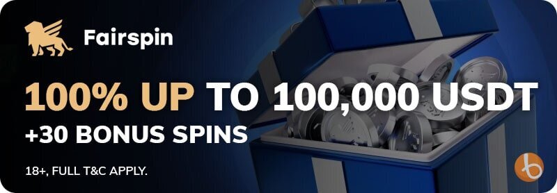 Fairspin welcome bonus