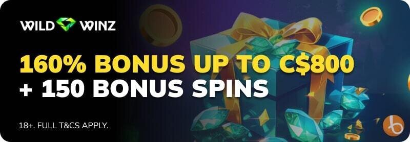 WildWinz welcome bonus