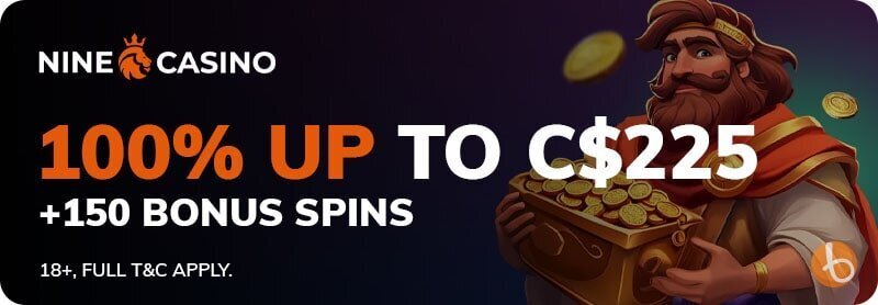 Nine Casino welcome bonus offer