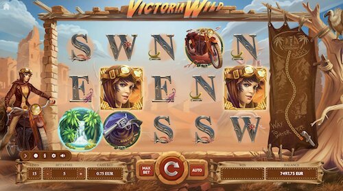 Victoria Wild slot game by TrueLab