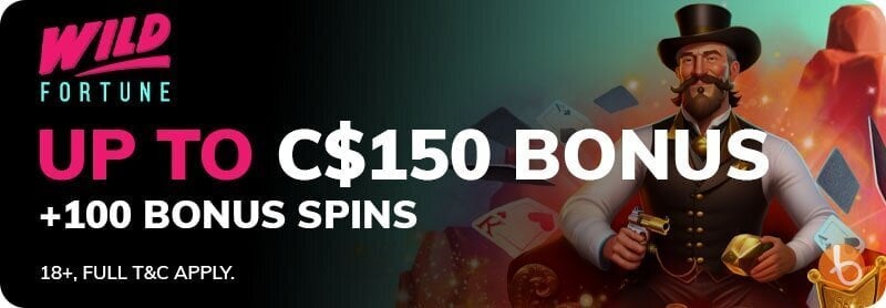 Wild Fortune Casino welcome bonus