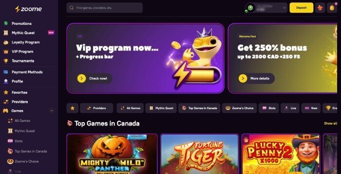 Zoome Casino November 2025