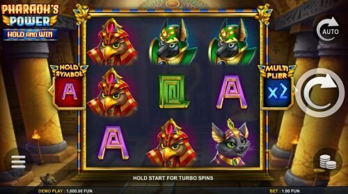 Pharaoh's Power Hold And Win slot by Felix Gaming