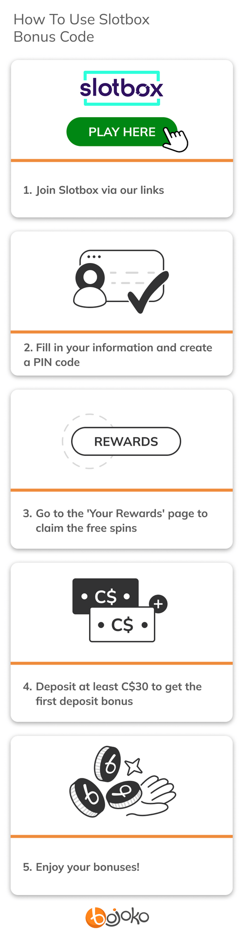 How to use Slotbox bonus code