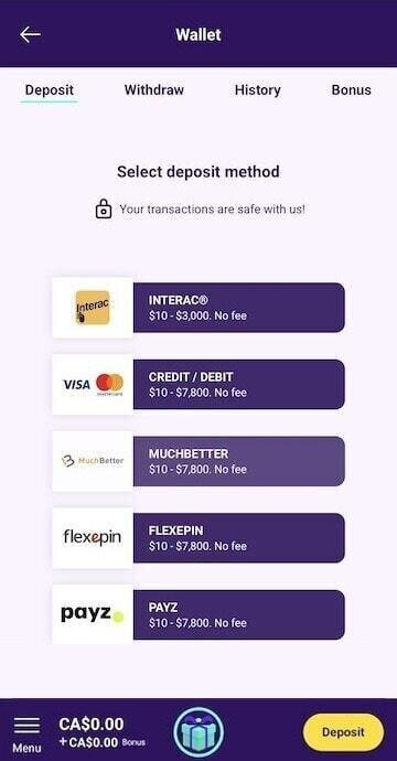 Where to enter bonus code at Slotbox