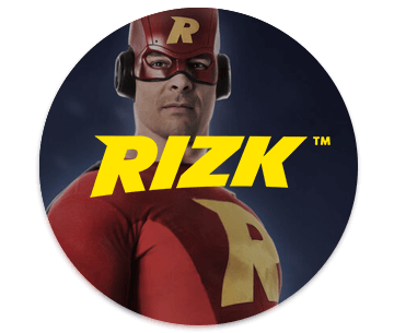 Ball logo for Rizk Casino