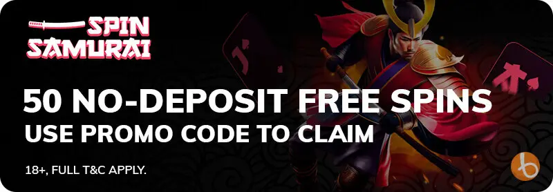 Spin Samurai welcome bonus