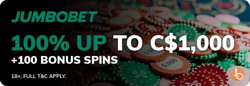 JumboBet welcome bonus offer