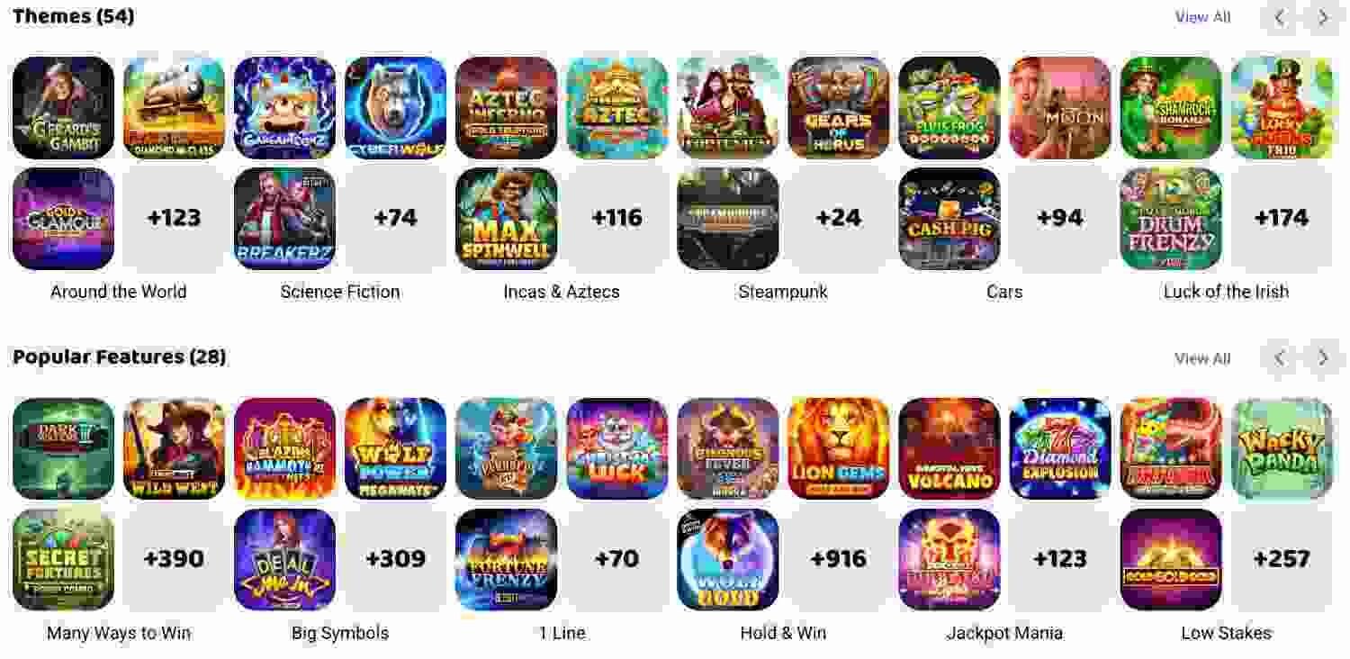 Boo Casino games