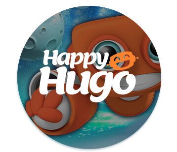Happy Hugo casino logo rounded