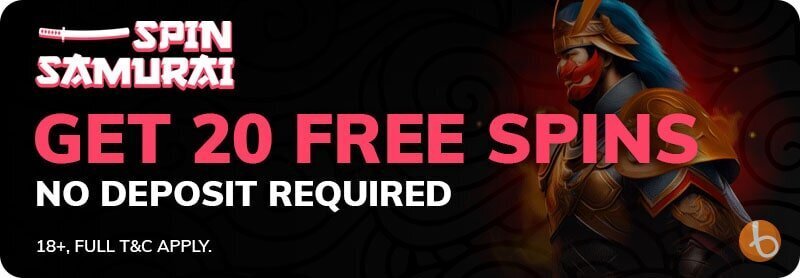 Spin Samurai exclusive free spins