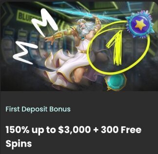 Bluffbet first deposit bonus