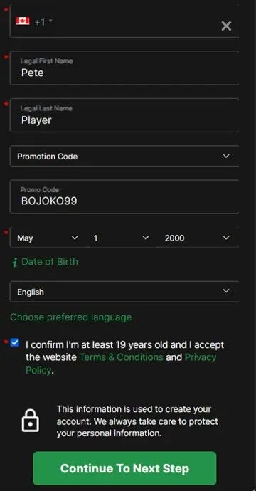 Use promo code BOJOKO99 at BET99