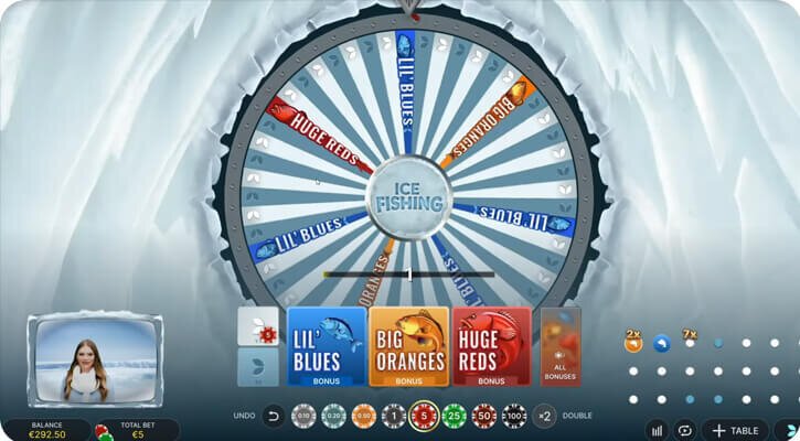 Ice Fishing Live Game by Evolution