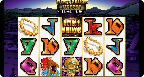 Aztec Millions jackpot slot