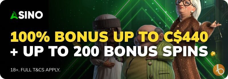 Asino welcome bonus