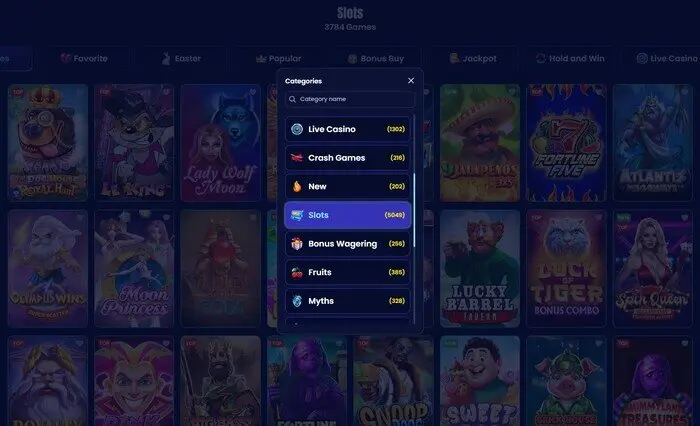 The game lobby screenshot