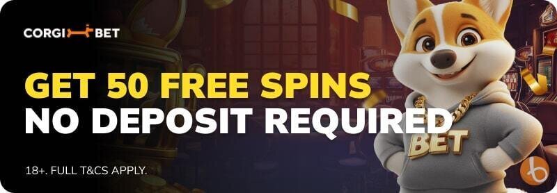 Corgibet welcome bonus banner