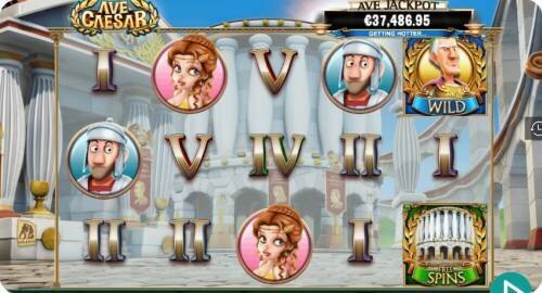 Ave Caesar slot from Leander Games