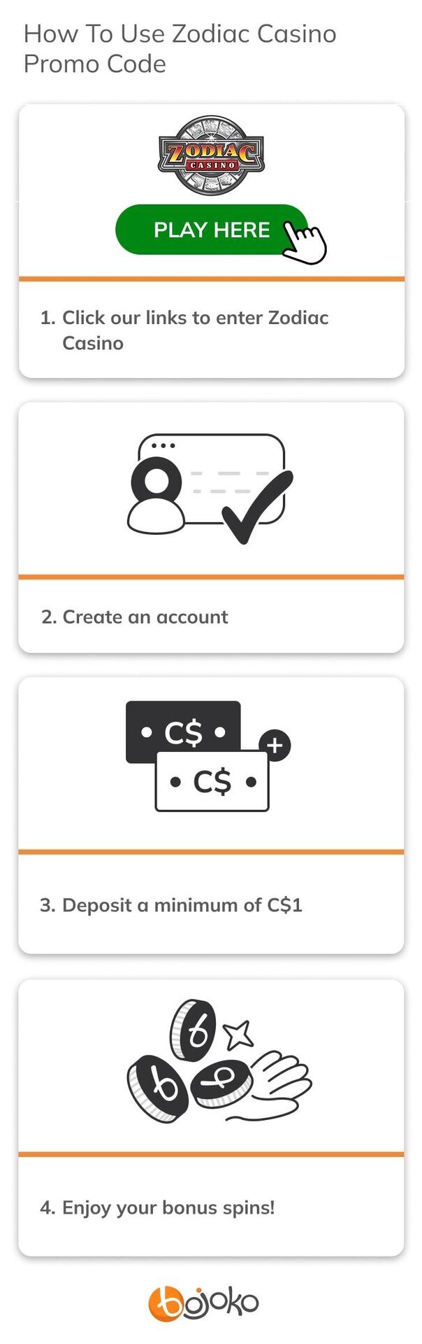How To Use Zodiac Casino Promo Code