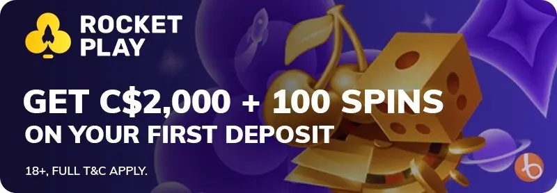RocketPlay welcome bonus offer