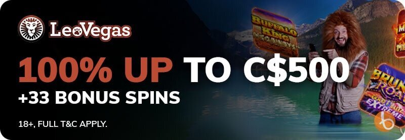 LeoVegas new player welcome bonus