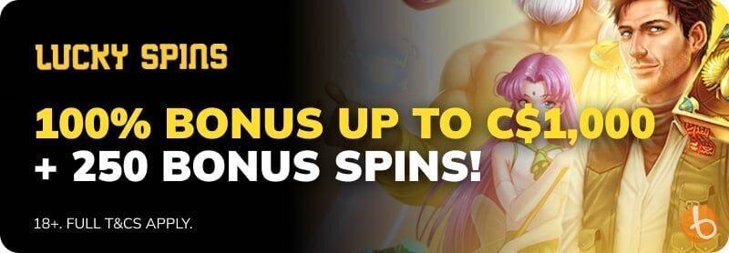 Lucky Spins bonus banner