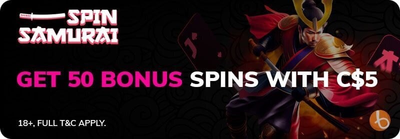 Spin Samurai welcome bonus