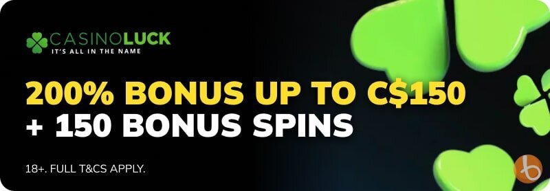 CasinoLuck bonus banner