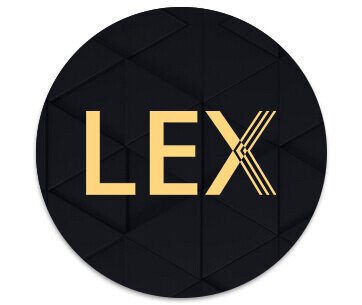 Lex casino logo circle