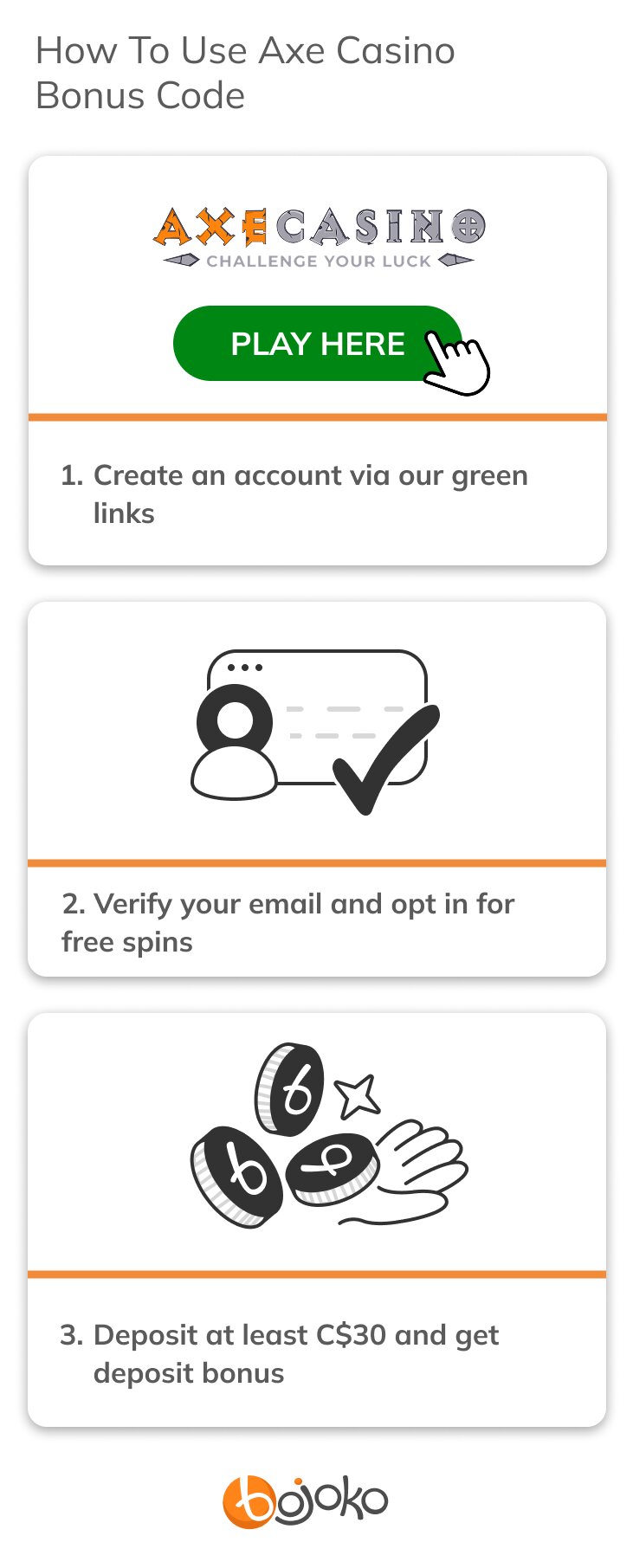 How To Use Axe Casino Bonus Code